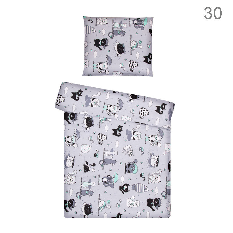 Posteljina set 2 elementa za krevet 180x80 cm uzorak-32