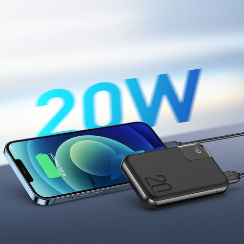 POWERBANK JOYROOM JR-QP190 MINI 20W 10000MAH CRNA