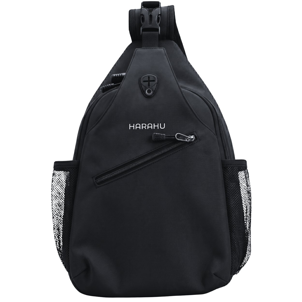 Muška Crossbody Torba HARAHU Signature - Crna KP40317