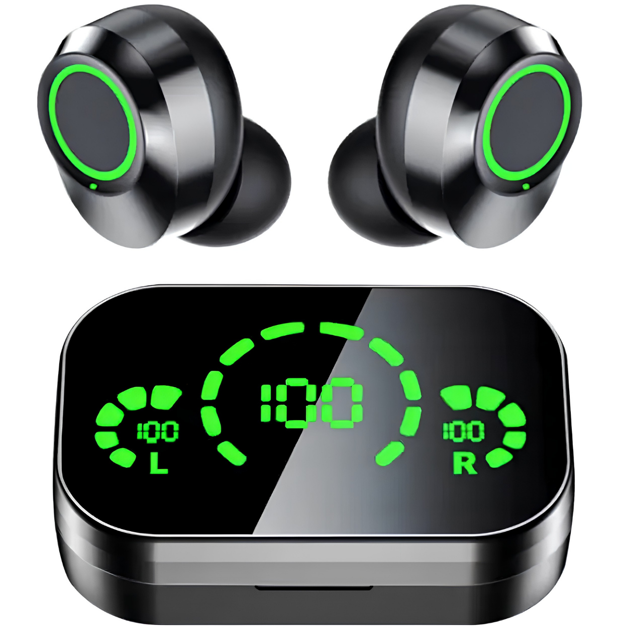 Bežične Bluetooth slušalice YK - 40891 - Crna KP40891