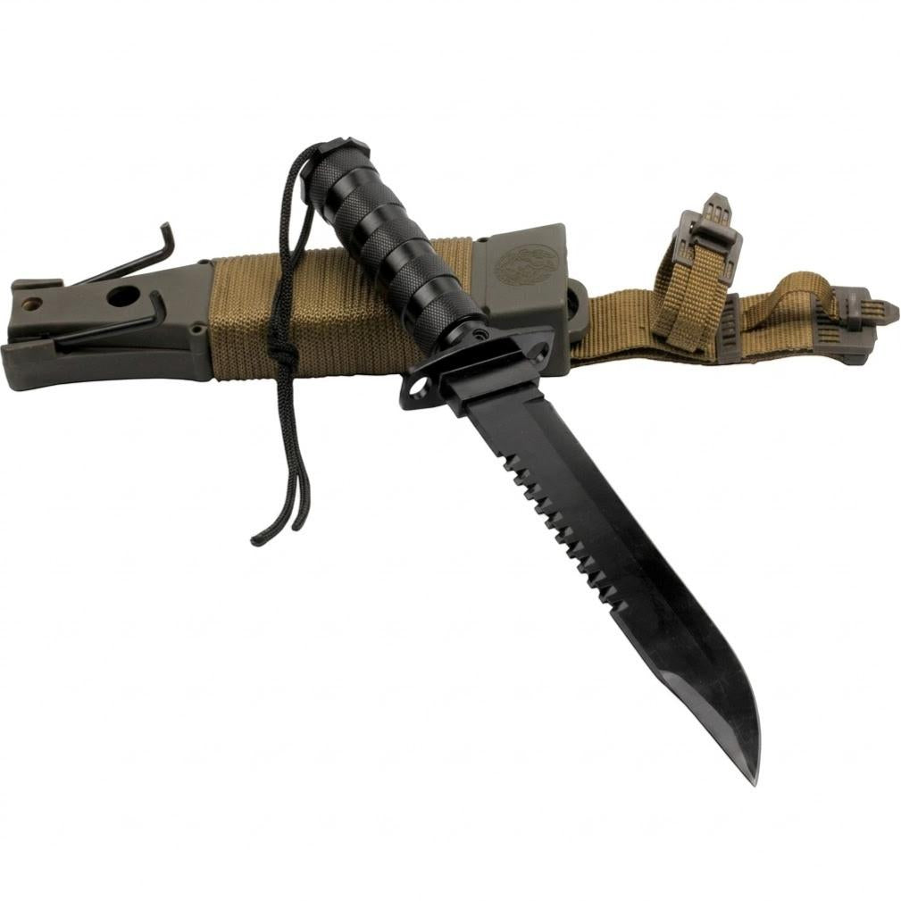 Outdoorový nôž PS - 41151 - Čierna / Typ 2 KP41151