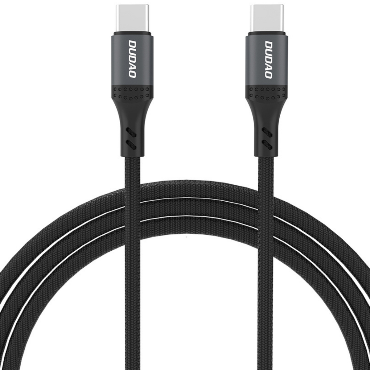 Kabel za punjenje Dudao L3CC USB-C / USB-C 60W 1,2m - Crna KP41376