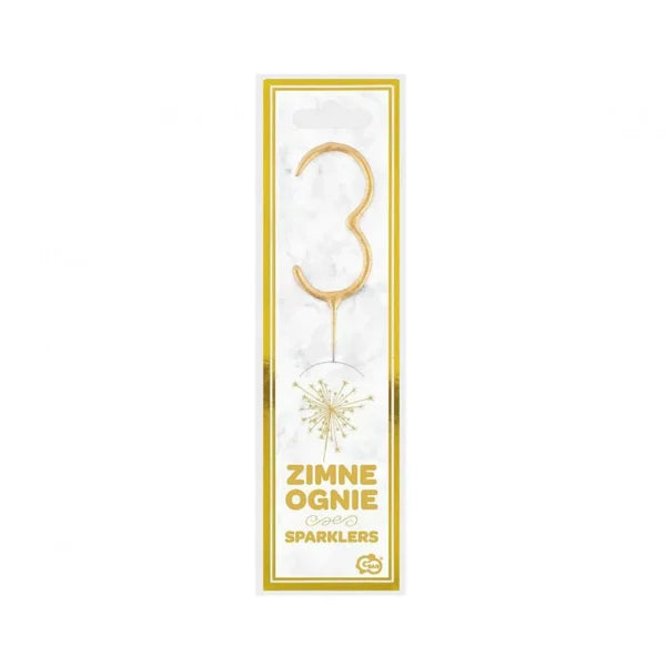 Zlatne prskalice u obliku brojeva 0–9 – za rođendane i proslave! 7