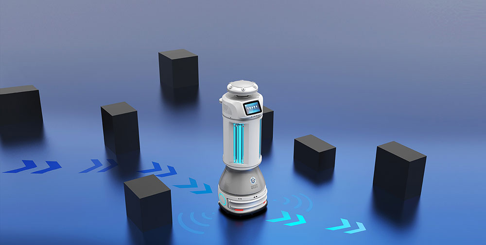 Robot za dezinfekcijo M2