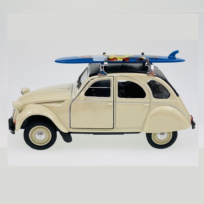 Citroen 2CV beige 1:34