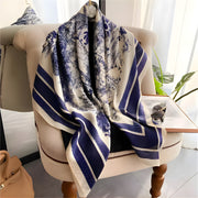 Šal UL-38929 - Plava / Bijela KP38929