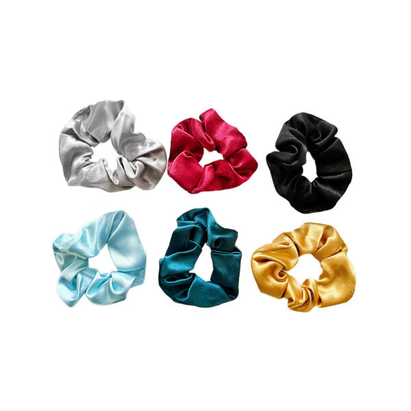 Scrunchie lastik za kosu Crvena