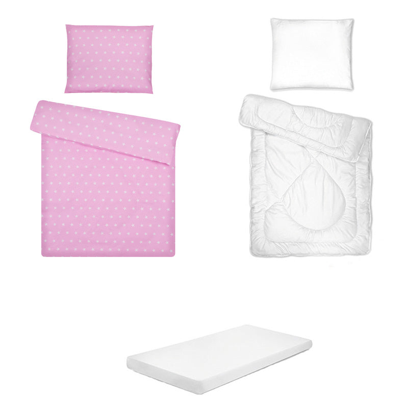 Posteljina set 5 elemenata za krevet 160x80 cm uzorak-32