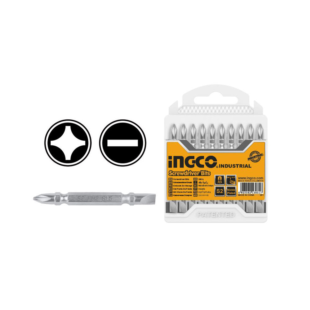 Set bitova 10kom - SDB21HL133 INGCO