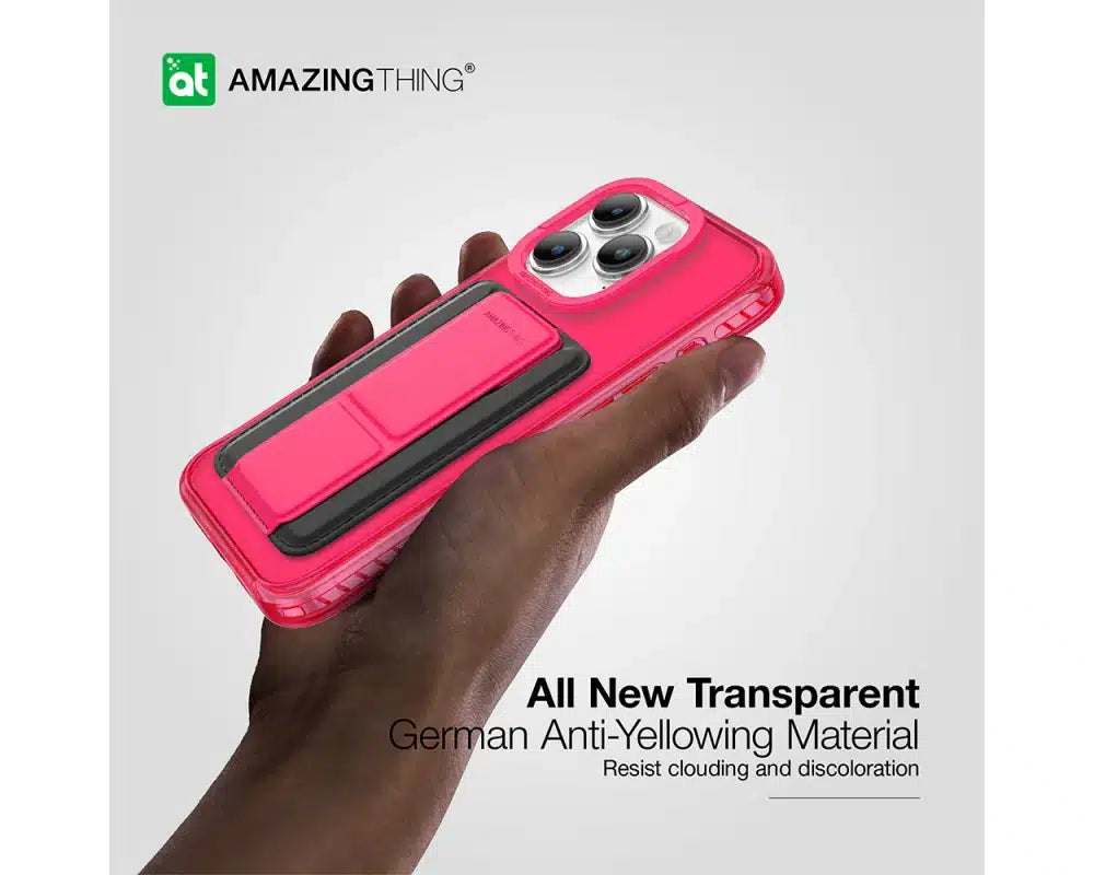 Titan Pro Neon Magnetické pouzdro Wallet Set pro iPhone 15 Pro