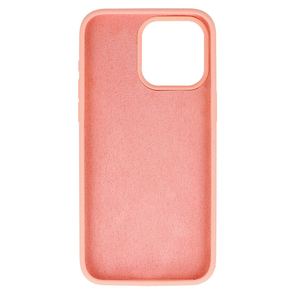 SILIKONOVÉ LITÉ POUZDRO NA IPHONE 15 barva broskvová