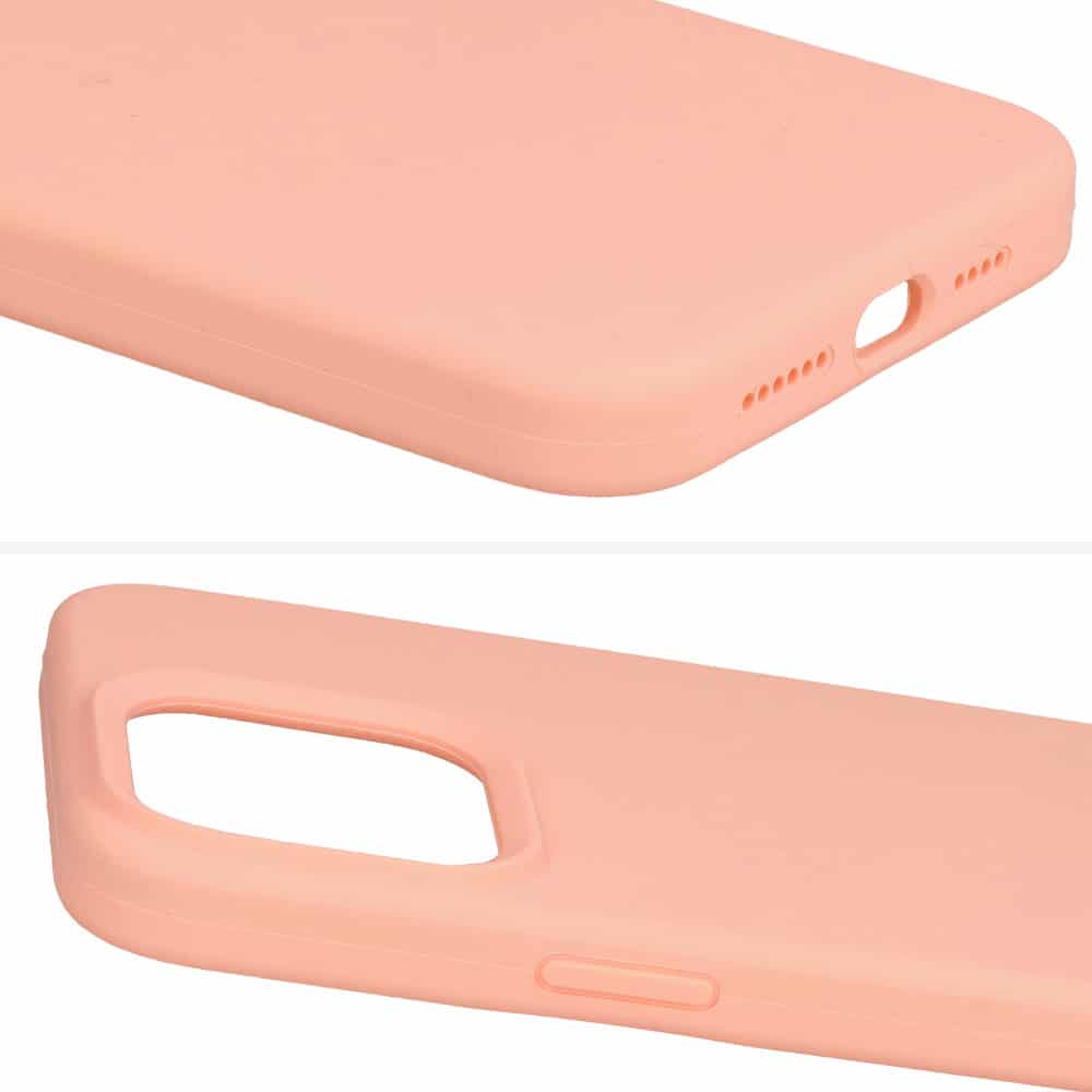 SILIKONOVÉ LITE POUZDRO NA IPHONE 14 PRO barva broskvová