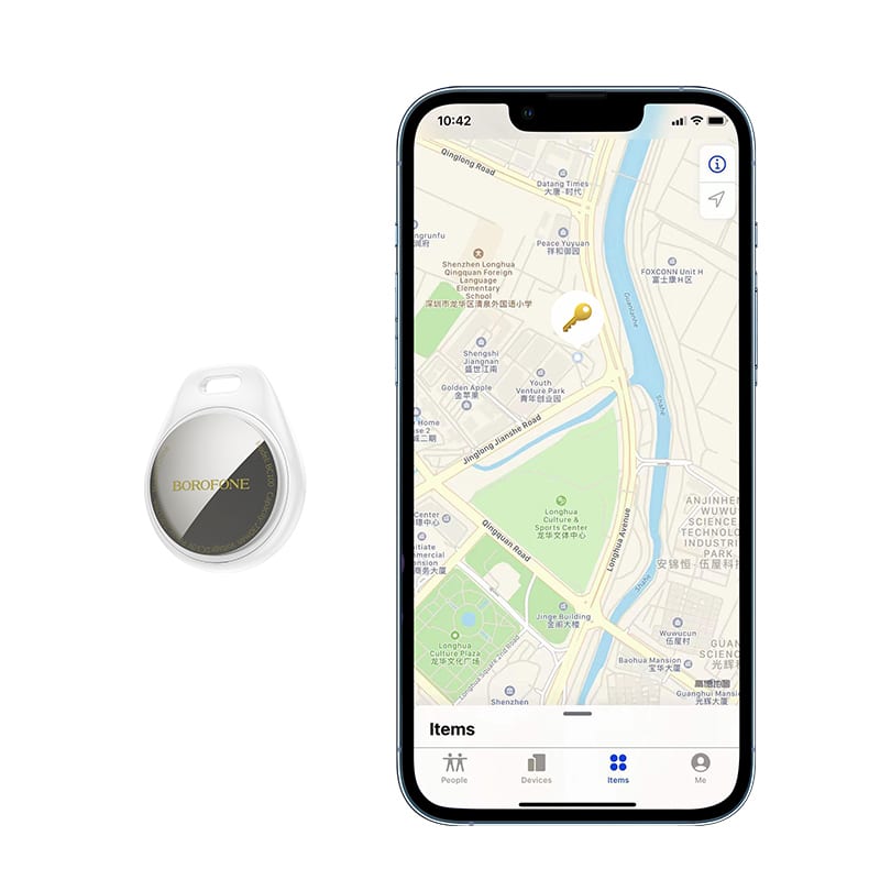BOROFONE TRACKER BC100 CHYTRÝ BÍLÝ