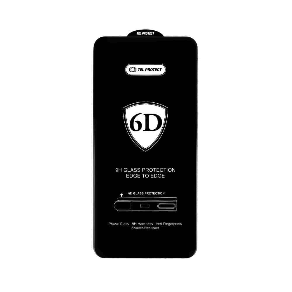 FULL GLUE 6D TVRZENÉ SKLO PRO XIAOMI REDMI NOTE 10 PRO/NOTE 10 PRO MAX BLACK