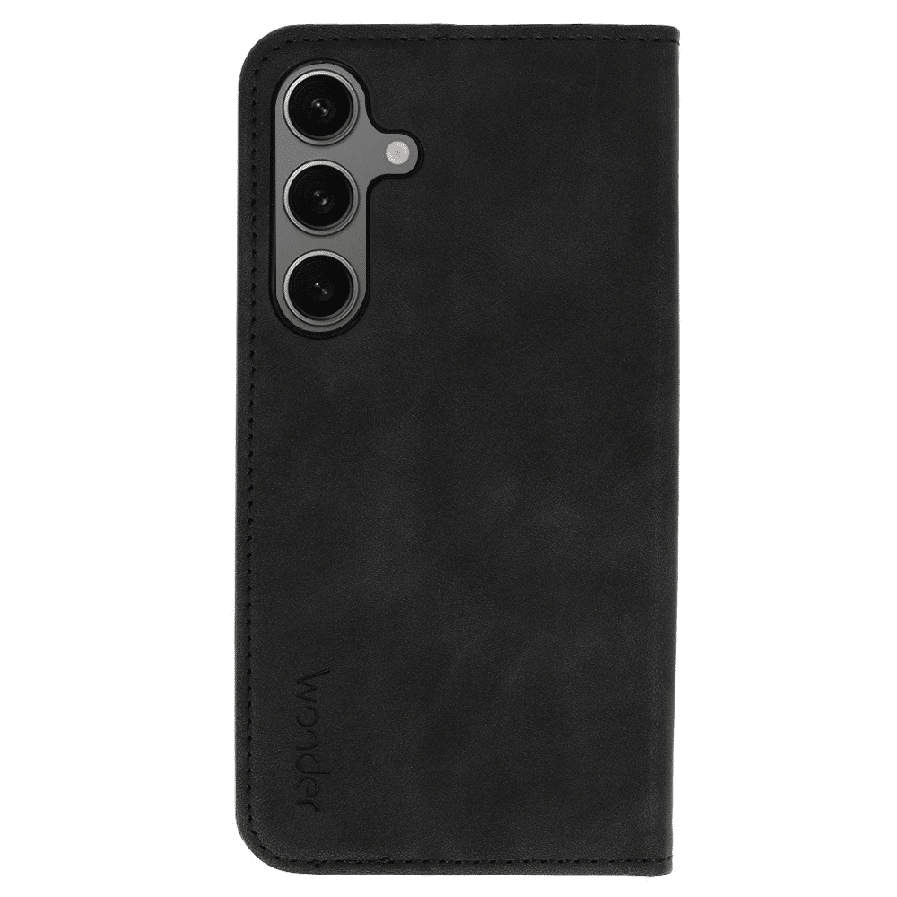 Chytré pouzdro Wonder pro Samsung Galaxy S24, černé