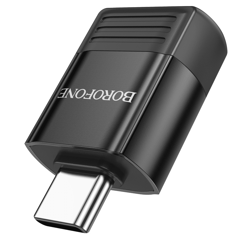 Borofone adaptér OTG BV18 - Type C na USB - černý