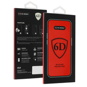 Full Glue 6D kaljeno staklo za XIAOMI REDMI NOTE 14 crno