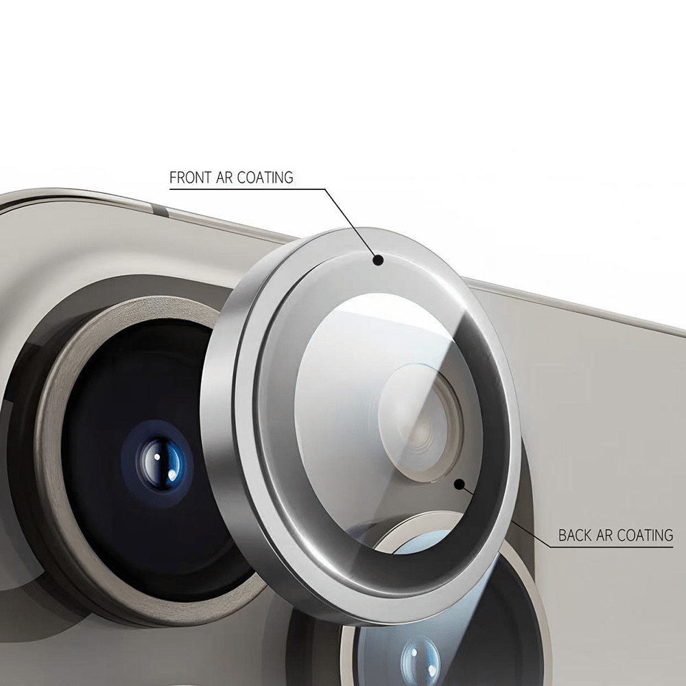 Tvrzené sklo Tel Protect Titanium Lens 99% AR na fotoaparát pro Samsung Galaxy S25 Ultra transparentní (čočky 5 ks)