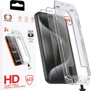 Tel Protect Dust-Free Easy Fit Full Glue 6D kaljeno staklo za Samsung Galaxy A16/A17 4G/5G crno - 2 kom.