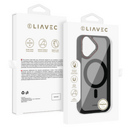 Liavec Hybrid Smoke Magsafe maska za iPhone 16