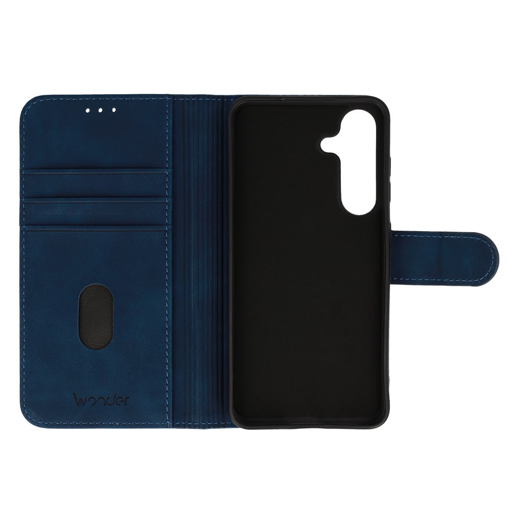 Pouzdro Wonder Fancy pro Samsung Galaxy A35 5G tmavě modré