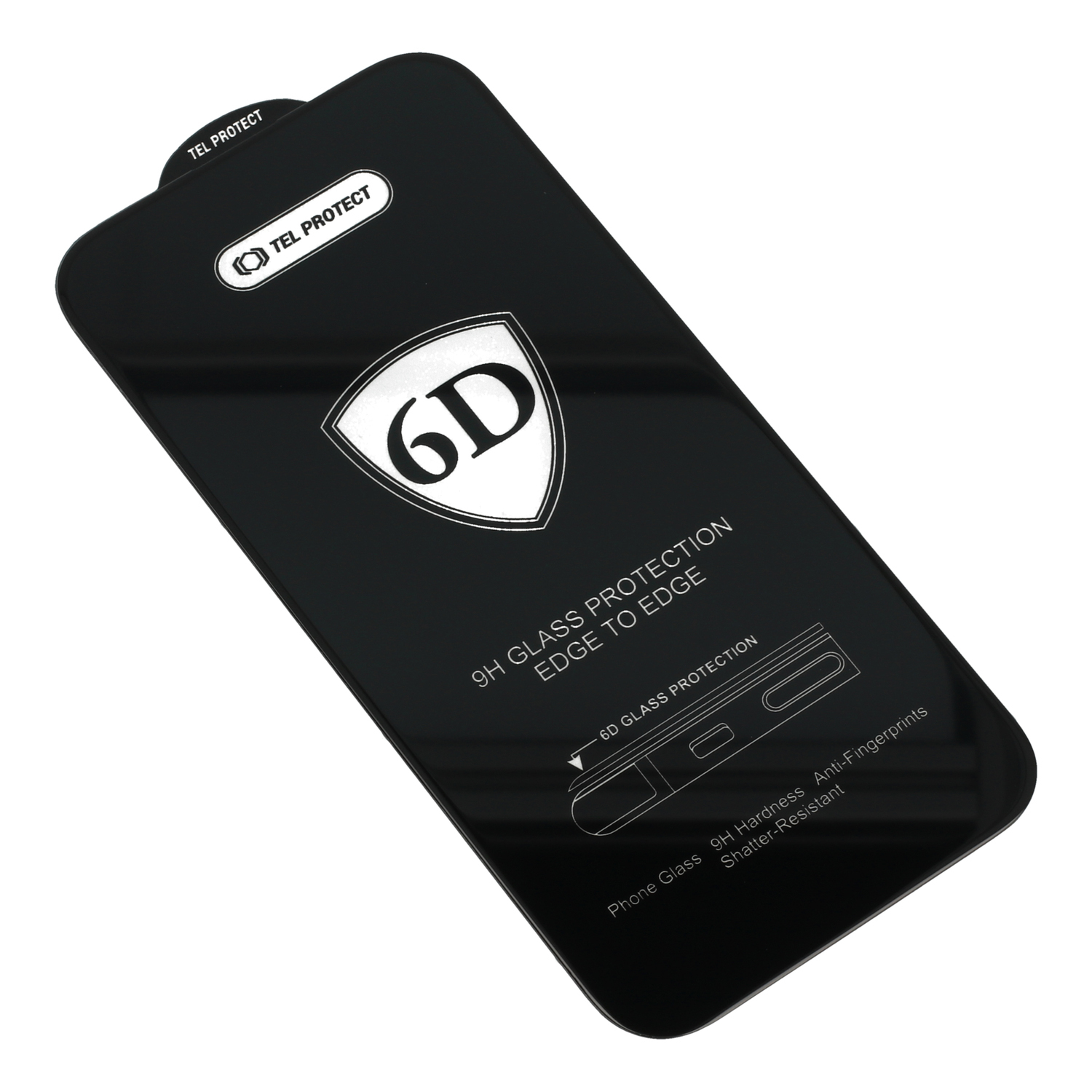 Kaljeno staklo Tel Protect Full Glue 6D za MOTOROLA EDGE 60 PRO 5G sa crnim rubom