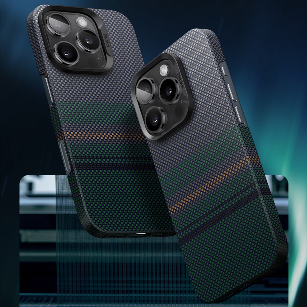 Benks Magnetic Armor Air Aurora Kevlar 600D kryt pro iPhone 16 Pro Max