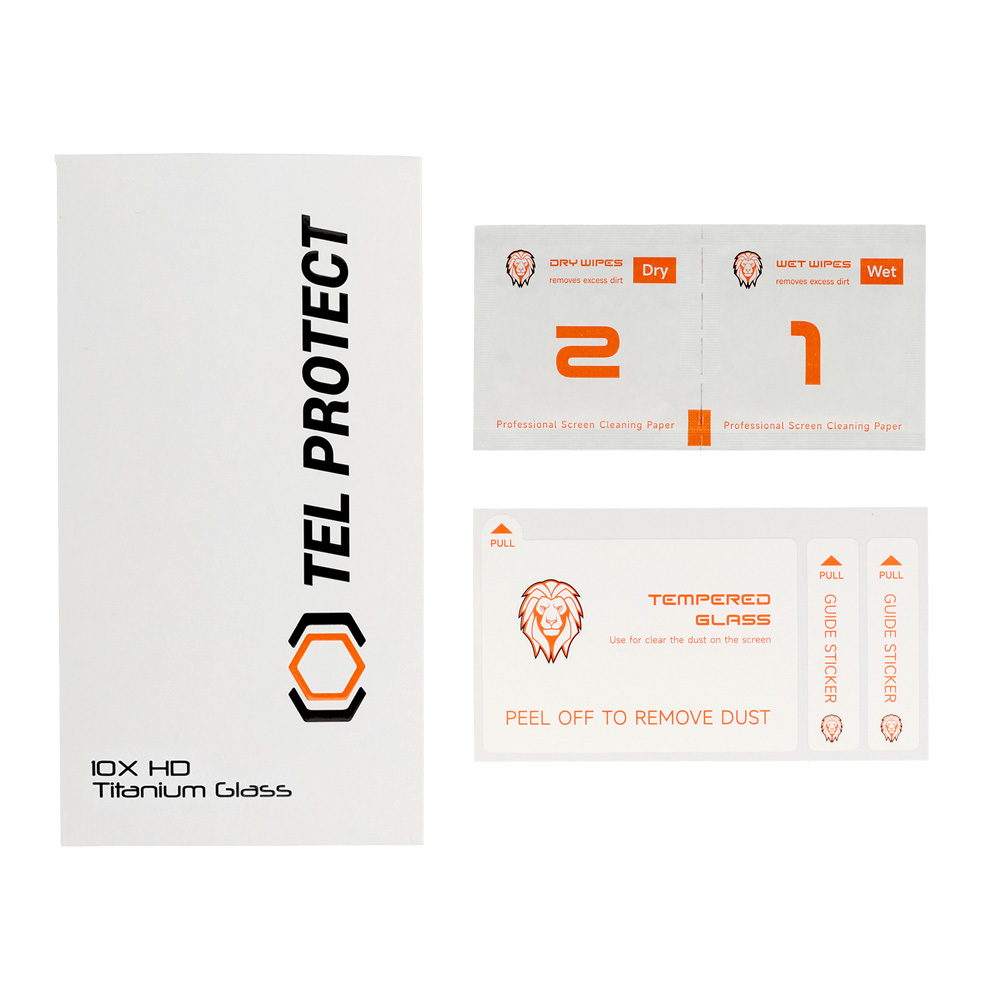Kaljeno staklo Tel Protect 10X HD Titanium za iPhone 17 Pro