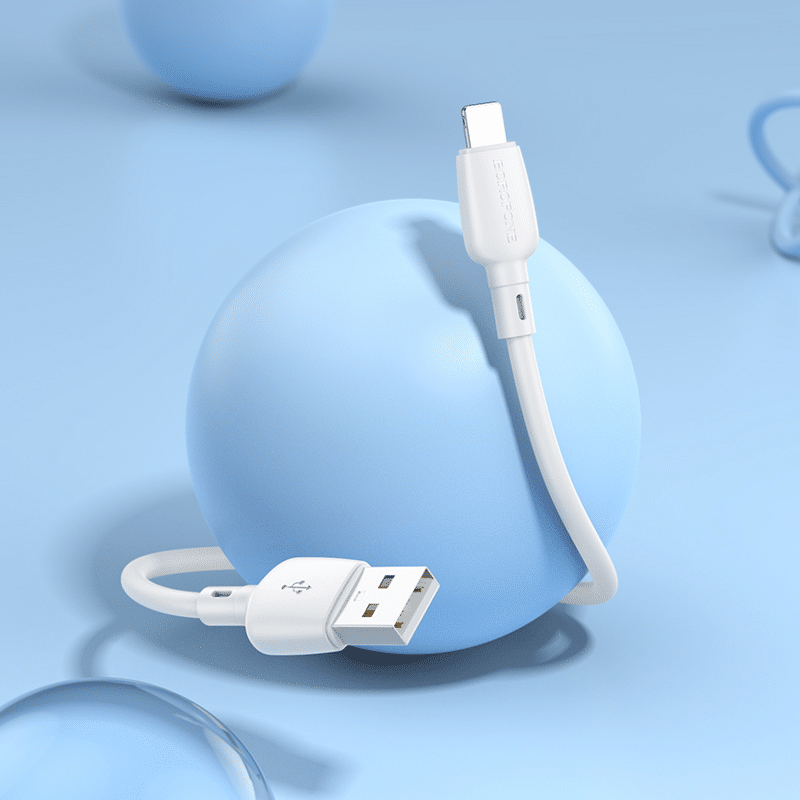 Borofone kabel BX93 Super Power - USB to Lightning - PD 20W - 25 cm bijeli