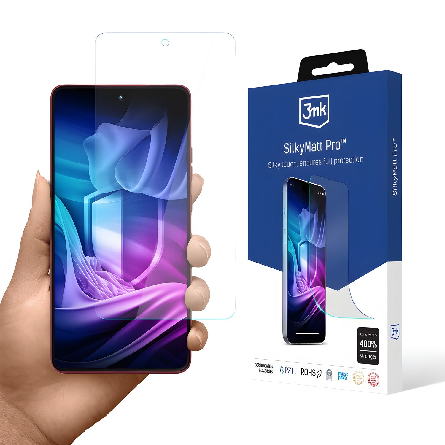 Zaštitna folija 3mk Silky Matt Pro za Motorola Moto G86/Moto G86 Power - Prozirna KP39696