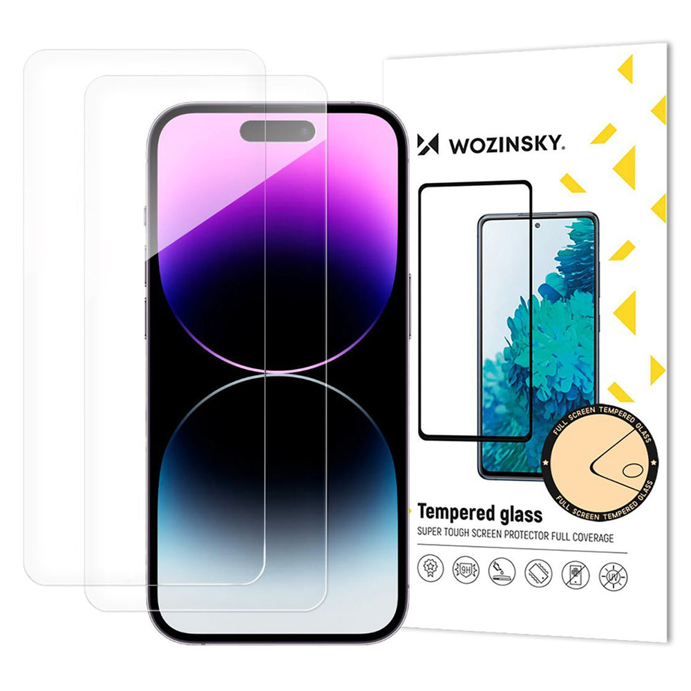 Wozinsky zaštitno staklo 2kom za Apple iPhone 17 Air - Prozirna KP41228