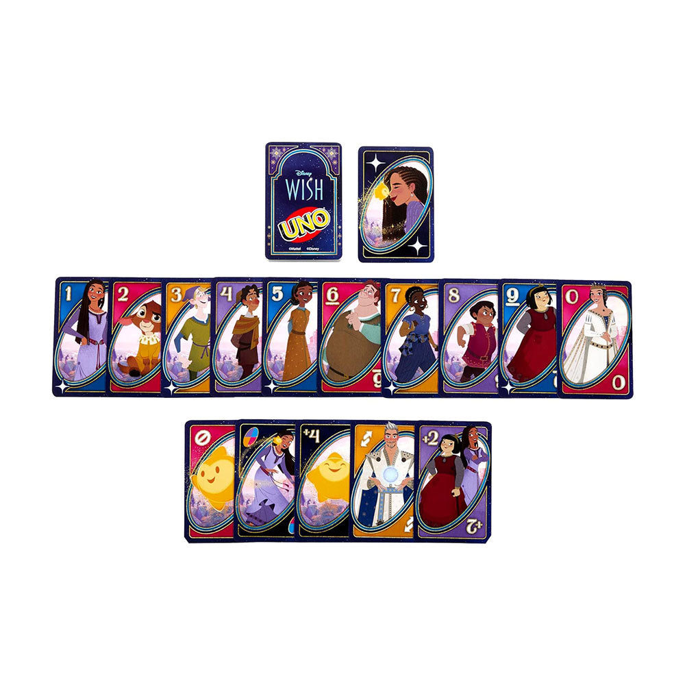 Uno Disney Wish karte – čarolija igre uz omiljene Disney likove!