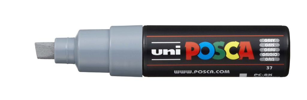 Marker Uni pc-8k Posca siv