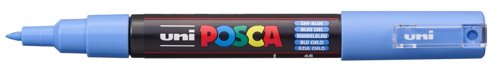 Marker Uni pc-3m Posca nebesko plavi