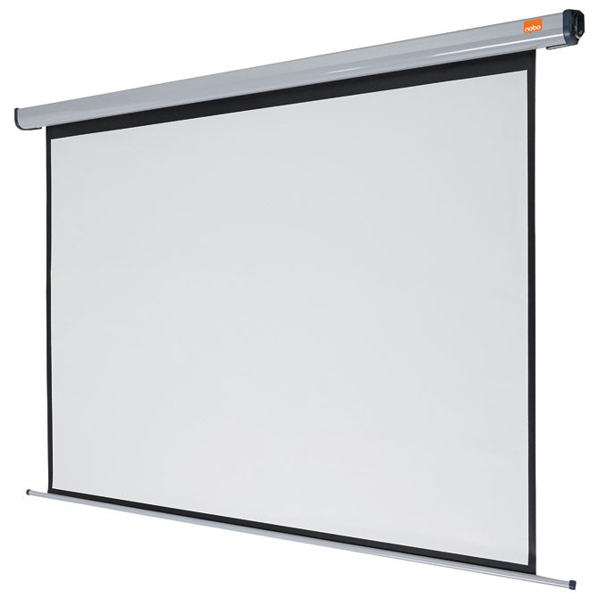 Projekcijsko platno E-View MS240/244×244cm, zidno, ručno