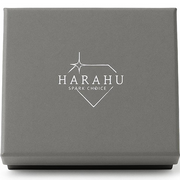 Poklon kutija HARAHU - Siva / 9x9cm KP38491