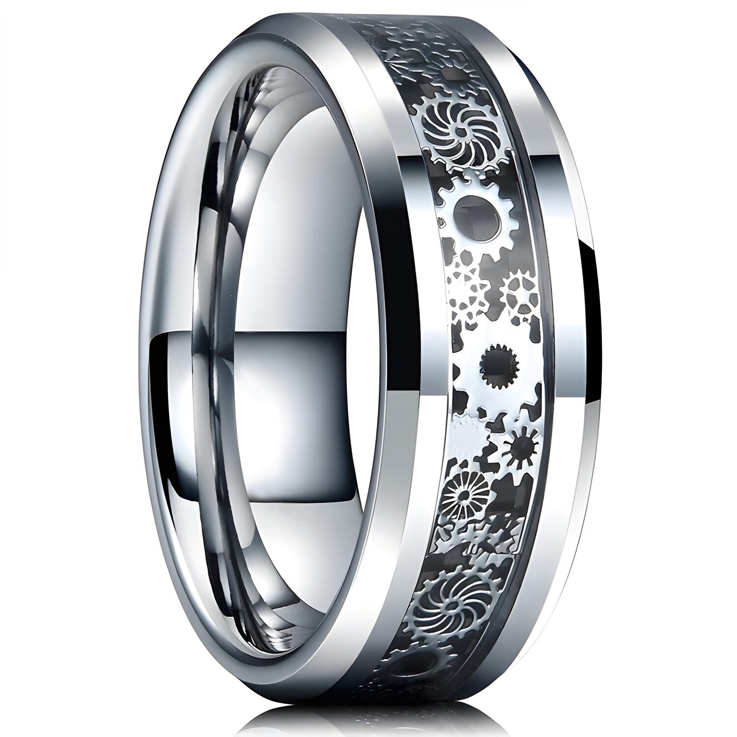 Prsten Wheels - Srebrna/55mm KP32387