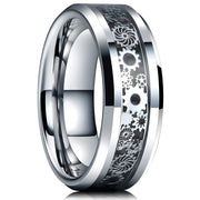 Prsten Wheels - Srebrna/62mm KP32390