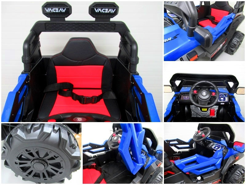 Buggy na akumulator X8 - plavi