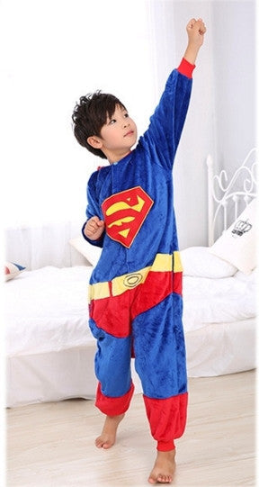 Dječji plišani kombinezon sa likom super junaka po izboru - Superman, Spiderman